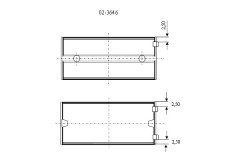 M50/52/54/57 Ana Yatak 0,50 Takım