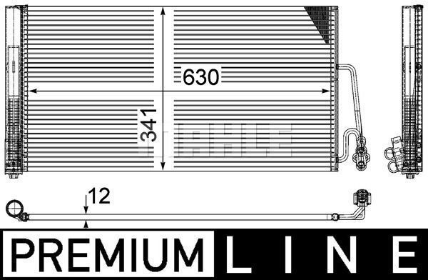 Mını R56-R60 Klima Radyatörü 64539239920