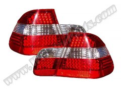 Komple Stop E46 Set; (Kristal, Ledli) Beyaz Sinyal [Sedan] 2002-05 - ---