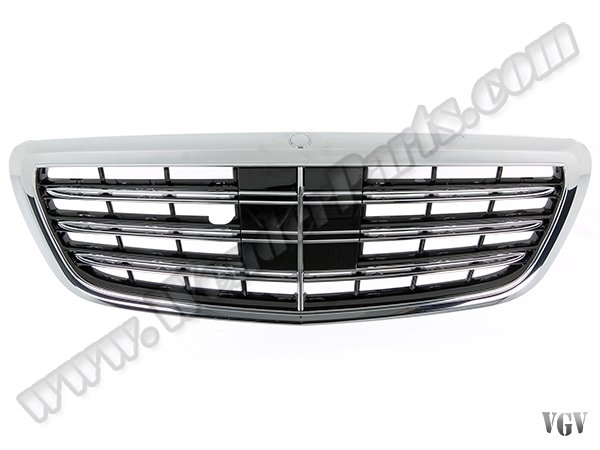 Panjur W222 Krom/Siyah (Distronic Plus; Gece Görüş Asist.) -S63/S65 AMG- 2013-16 - 2228800283