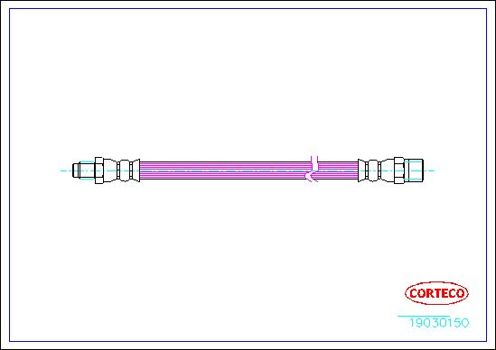 Fren Hortumu Arka 515mm 638  - A6384282135