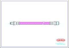 Fren Hortumu Arka 515mm 638  - A6384282135
