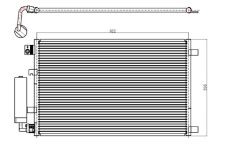 KLIMA RADYATORU QASHQAI 1.6 BENZINLI     643x377x16 92100-JD000