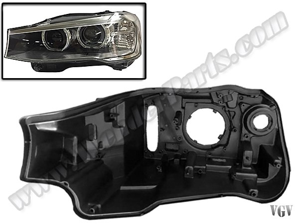 Far Kasası X3:F25 X4:F26 Sol; Bi-Xenon 2014-17 - ---