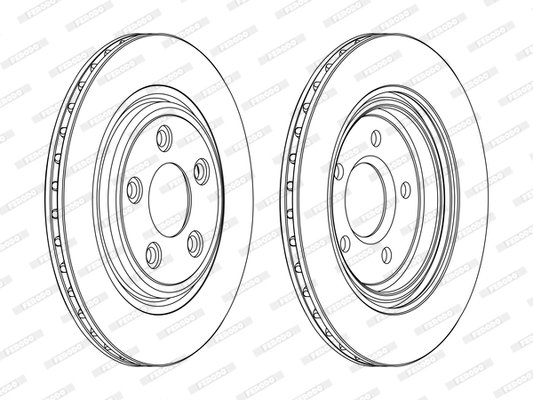 Jaguar S Type 99-07 288C Arka Disk