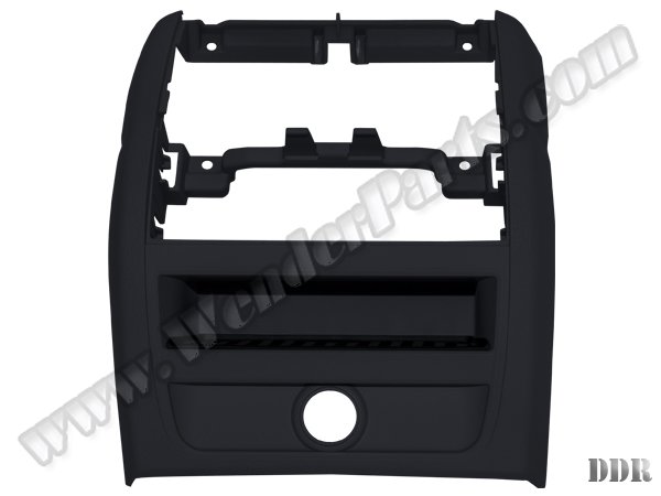 Klima/Kalorifer Izgara Çerçevesi F10+LCI Arka; Siyah - 51169206789