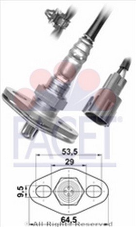Sensor Oksıjen-Toyota 4 Runner 1995>> 107375