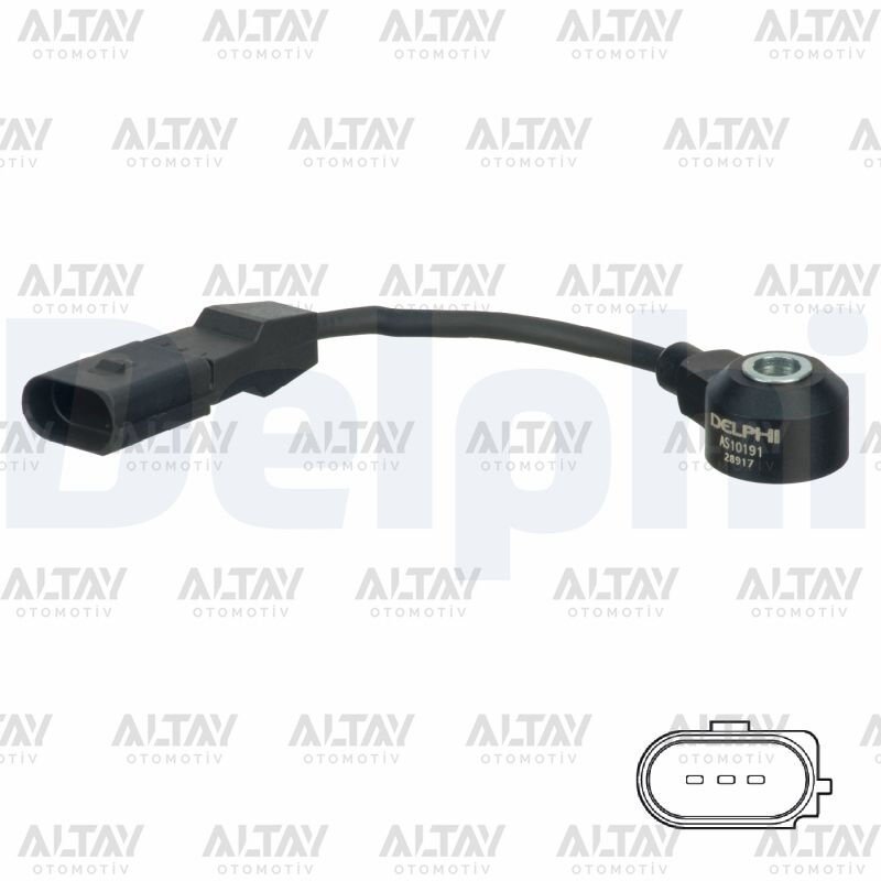 SENSOR VURUNTU GOLF4 / BORA / A3 / LEON / TOLEDO / OCTAVIA 00-01 AKL-AEH 1.6-1.8 (165 mm)