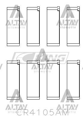 YATAK KOL 626  92-97 FS (0.25)