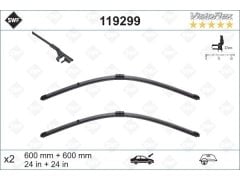 Silecek W204 Ön (Set) 60/60cm 2009-12 - 119299