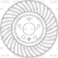 FREN DISKI A4 / A5 / A6 15=> ON 318-5 (ADET FIYAT)