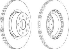 Opel Fren Disk Ön Corsa D 1,3 5569025 G.Punto 55700922