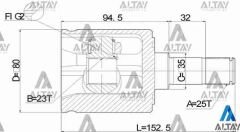 AKS KAFASI İÇ ELANTRA  96-07 / SONATA 92-98 / 25X35X23