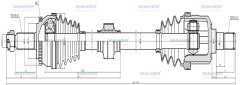 30 07-11 / Dizel M-T Sağ Absli 46 Diş 954Mm 495002L210