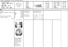 Vw Arteon 2.0 Tdı 150Ps Dfga Piston Segman 81Mm 04L107065Am 04L107065An