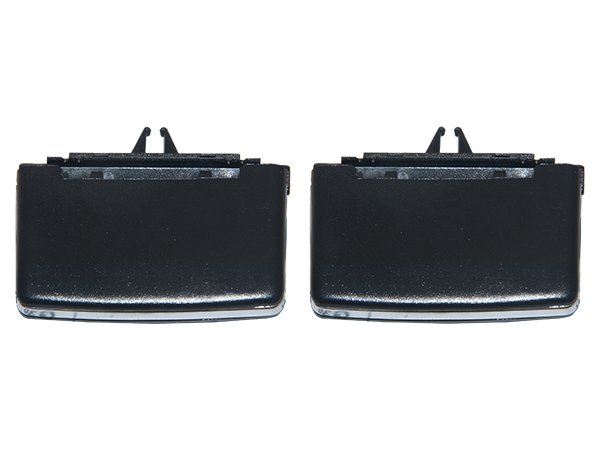 Klima/Kalorifer Izgara Kulpu W204 Ön (Set:2ad) Siyah - 2048306754P2