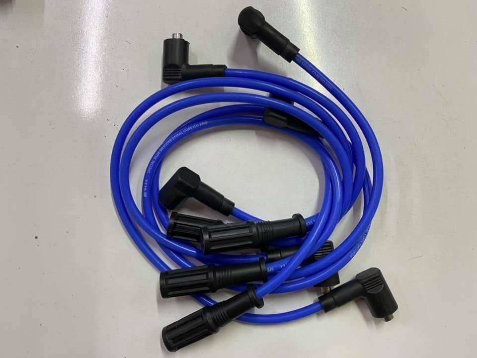BUJI KABLOSU TAKIM MAVI SILIKON 7MM TEMPRA 1.6I 8V 94->96 LPG`LI ARACLARA OZEL MPİ