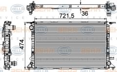 Vw A6 A7 6 Sil Su Radyatörü 8K0121251H 4G0121251B 8K0121251H