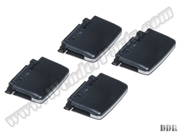 Klima/Kalorifer Izgara Kulpu W204 Ön (Set:4ad); Siyah 2011-15 - 2048306154P4