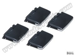 Klima/Kalorifer Izgara Kulpu W204 Ön (Set:4ad); Siyah 2011-15 - 2048306154P4