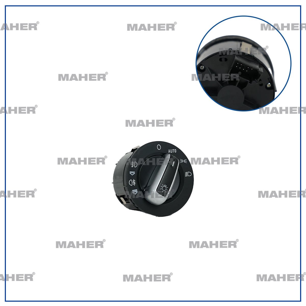 FAR ANAHTARI A6 / Q7 05-10 (KROM)