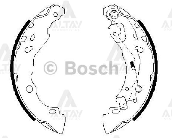 Fren Balata C3 02-10 / C2 02-09 1.1-1.4Hdı-1.4-1.6 Pabuç Arka 4241L7