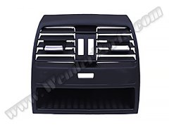 Klima/Kalorifer Izgarası F01+LCI Arka; Nikelajlı Siyah - 64229113688