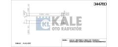 TURBO RADYATÖRÜ 344780 POLO A1 IBIZA TOLEDO FABIA RAPID ROOMSTER 1.2 1.4TSI 09