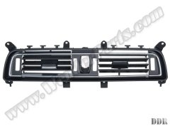 Klima/Kalorifer Izgarası F01+LCI Ön Orta; Nikelajlı Siyah - 64229115859