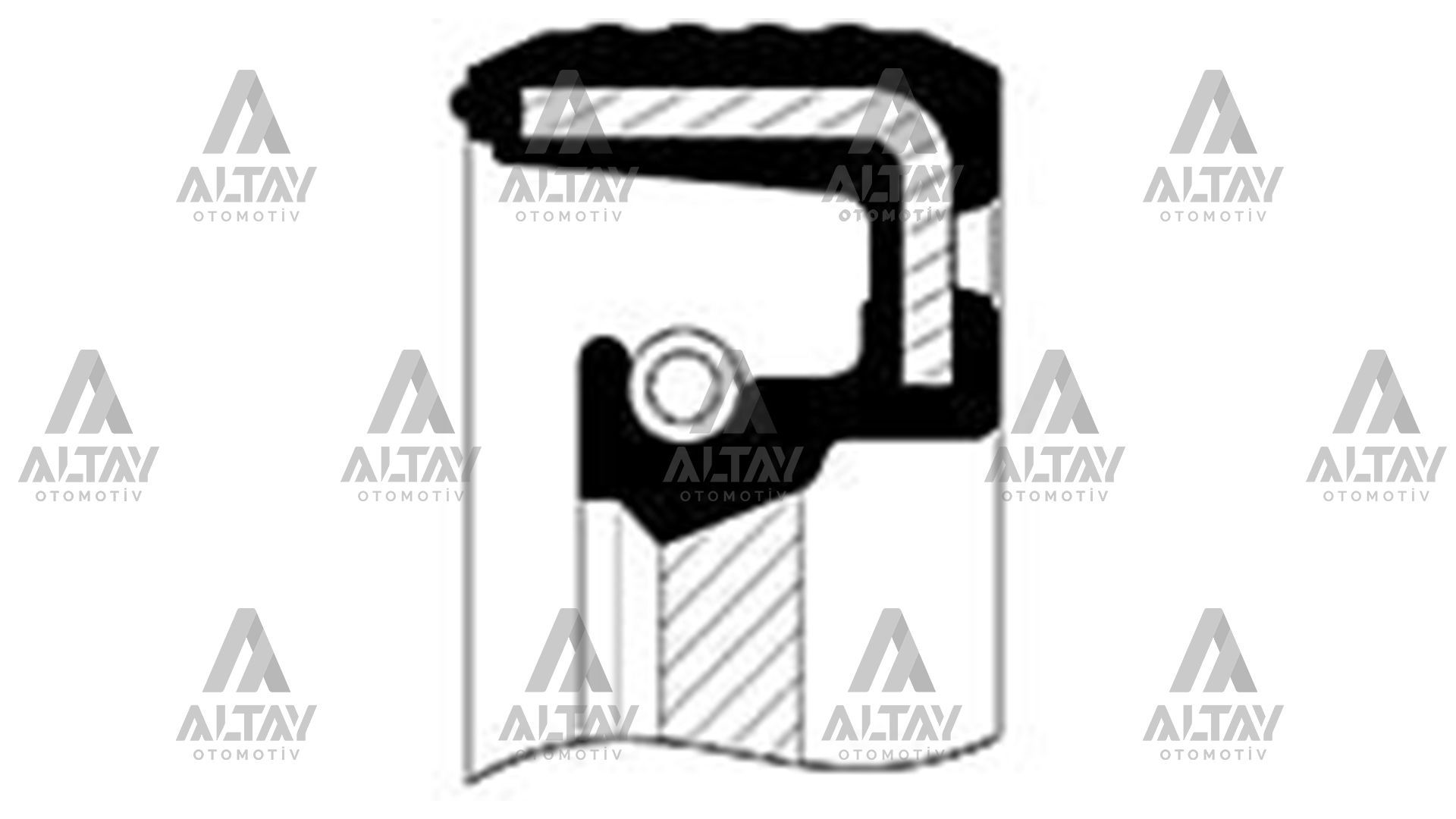 KEÇE KRANK R19 1.4I / MEGANE 1.6 ÖN (35x47x7)