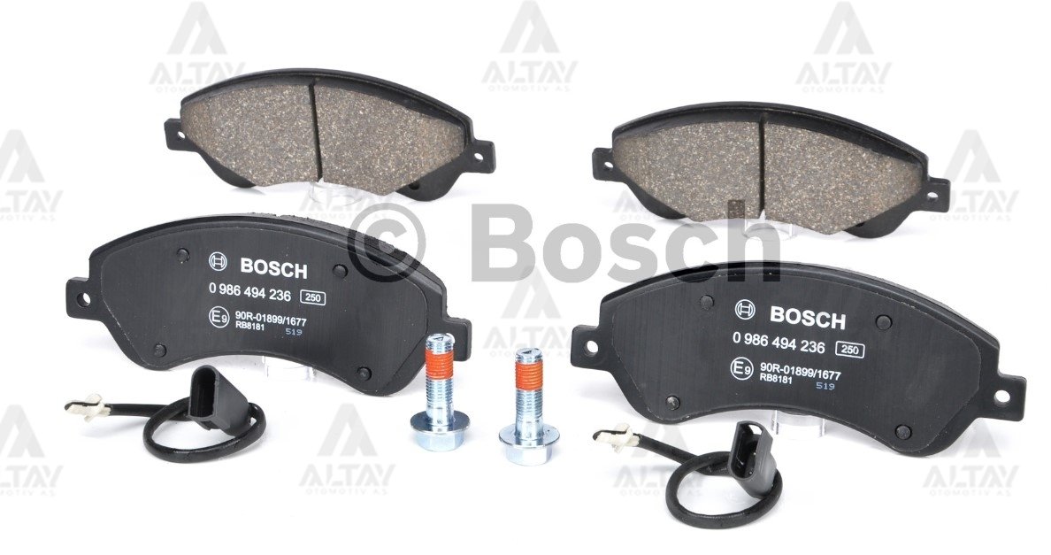 Fren Balata Transıt 06-14 V347 Ön Fişli (Önden Çeker) 6C112K021Bb