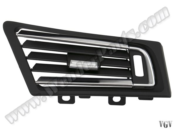 Klima/Kalorifer Izgarası F01+LCI Ön Sağ; Nikelajlı Siyah - 64229115858