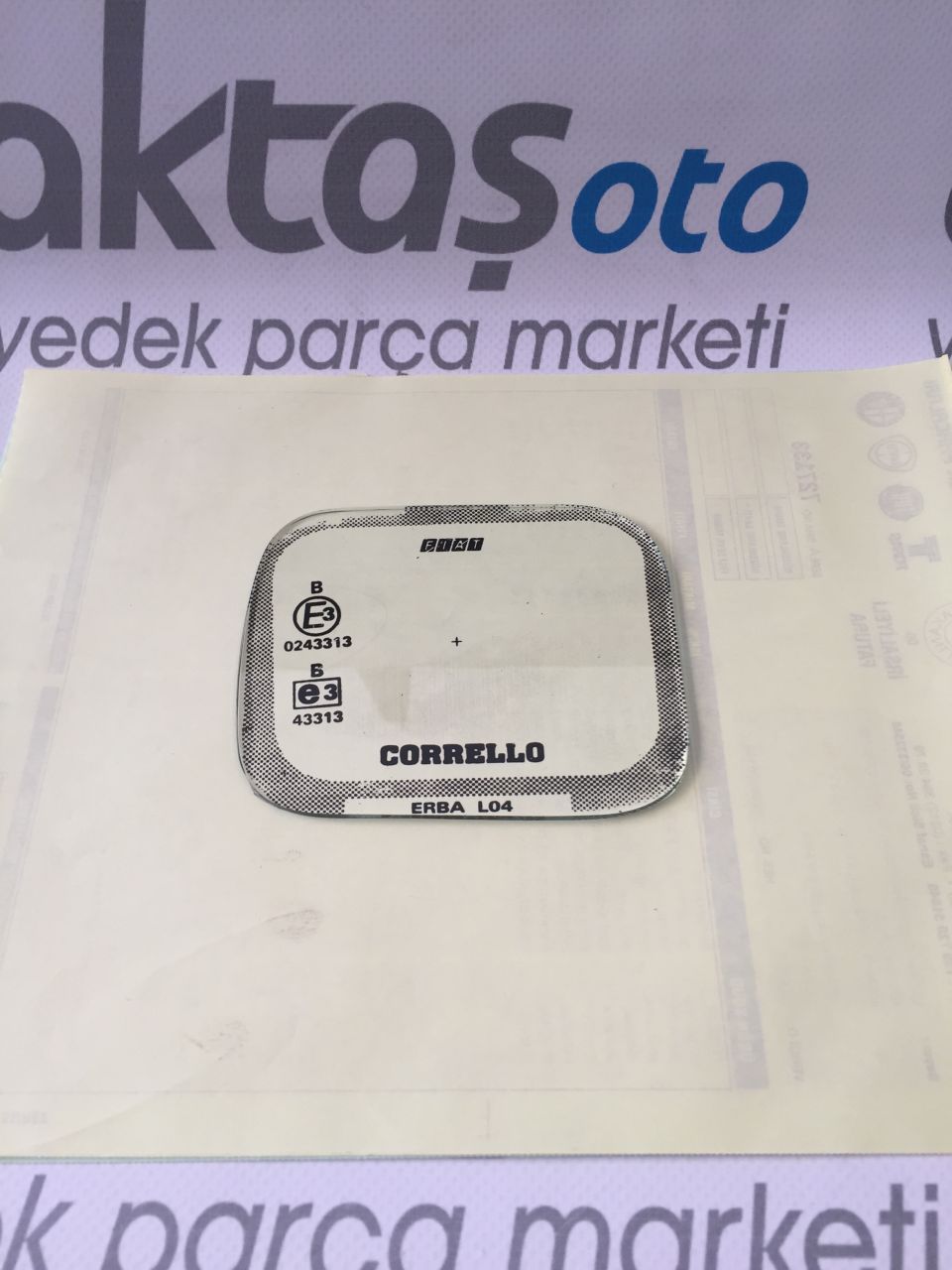 SİS FAR CAMI SAĞ TEMPRA