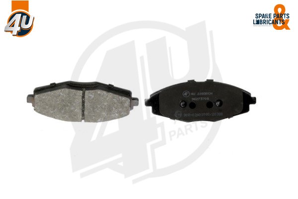 Fren Balatası Ön Matiz 2005- - 96273708