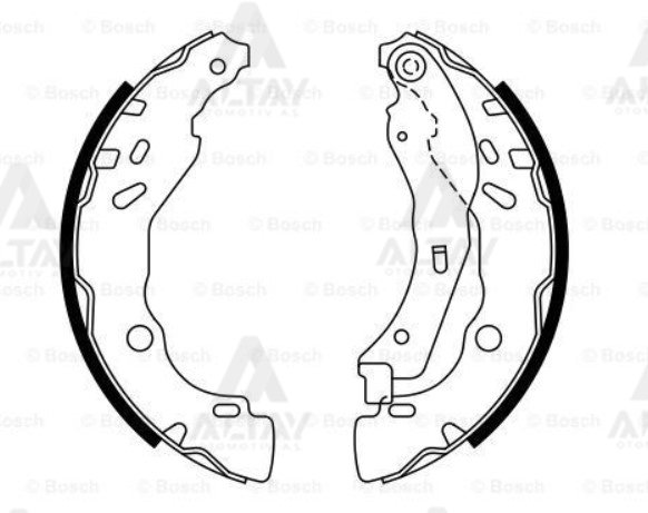 Fren Balata 301 / Elysee 12=> Pabuç Arka 1606631180