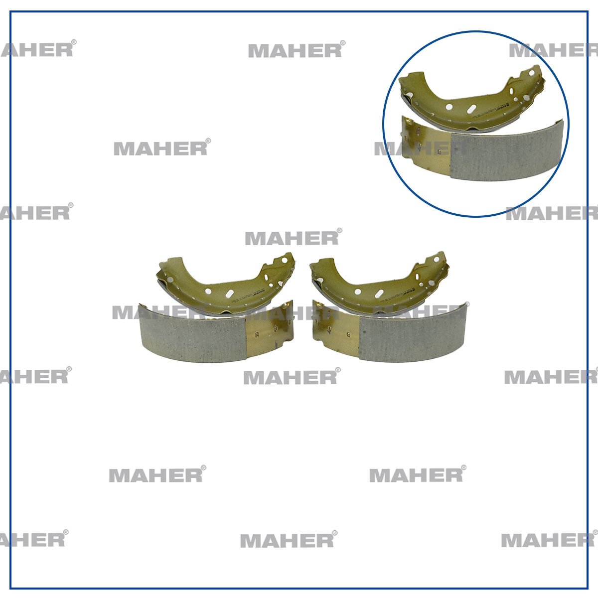 FREN BALATA SCUDO  96-06 / EXPERT 96-06 / JUMPY 96-06 PABUÇ ARKA