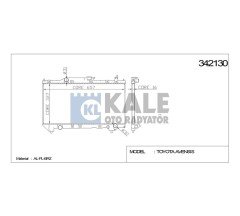 Radyatör Su Avensıs  98-00 (Mt) Brazıng 1640003180