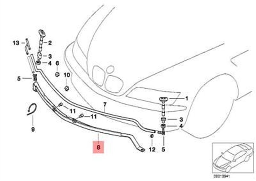 HORTUM TUTUCUSU E36/Z3 BMW 61678407552