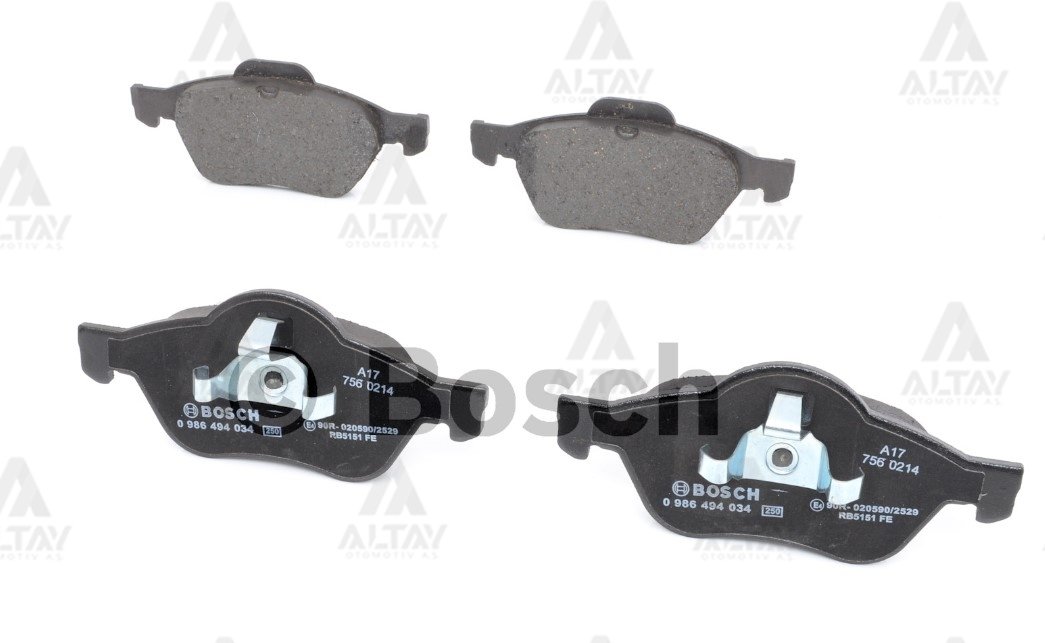 Fren Balata Laguna Iı 01-07 / Laguna Iıı 07=> Ön 410600012R