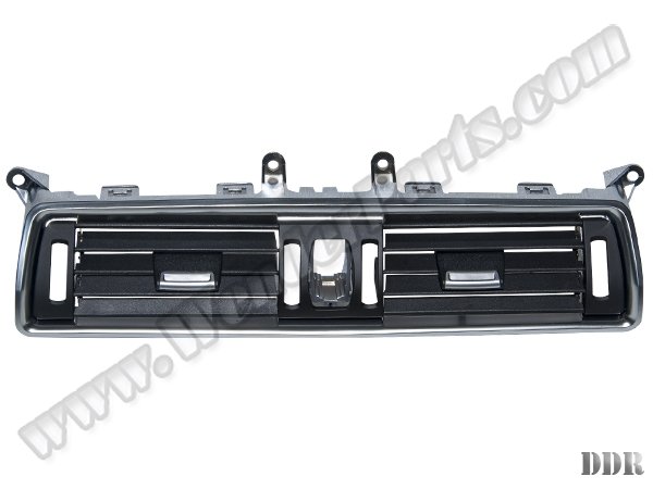 Klima/Kalorifer Izgarası F07+LCI Ön Orta; Nikelajlı Siyah - 64229142590