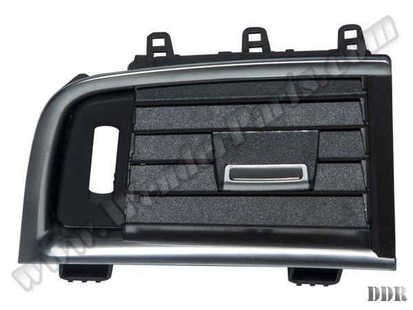 Klima/Kalorifer Izgarası F07+LCI Ön Sol; Nikelajlı Siyah - 64229142588