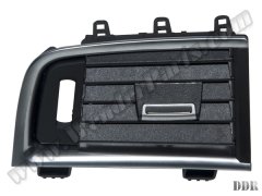 Klima/Kalorifer Izgarası F07+LCI Ön Sol; Nikelajlı Siyah - 64229142588