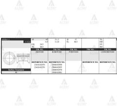 PİSTON TAKIM ATOS 1.1L / PICANTO / 06-10 / 67.00mm / G4HG / STD 23410-02470