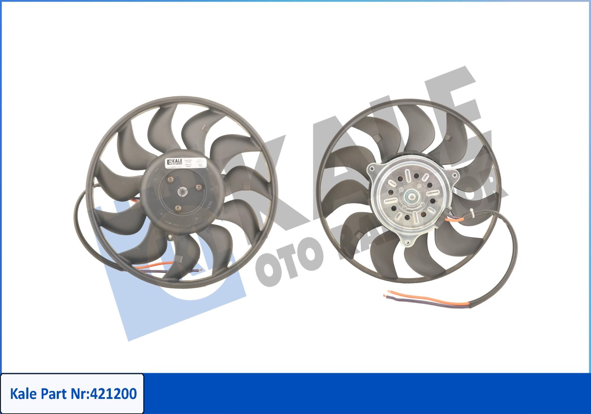 FAN RADYATÖR A4 00-08 300MM 200W
