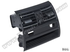 Klima/Kalorifer Izgarası F10+LCI Arka; (Komple) Nikelajlı Siyah Isıtmalı Arka Koltuk - 64229158312C