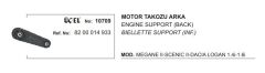 MOTOR TAKOZU ARKA 10709 MEGANE II SCENIC II DACIA LOGAN