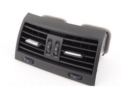 Klima/Kalorifer Izgarası F10+LCI Arka; (Komple) Siyah - 64229172344S