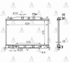 Radyatör Su Accent 06-11 Era Benzinli (At) 2,53101E+155