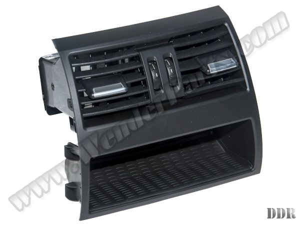 Klima/Kalorifer Izgarası F10+LCI Arka; (Komple) Siyah - 64229172167S