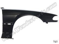 Çamurluk E38 Ön Sağ (Delikli; Sac) 1994-98 - 41358157626S